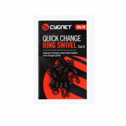 Cygnet - Quick Change Ring Swivel size 8 - krętlik do szybkiej wymiany z kółkiem